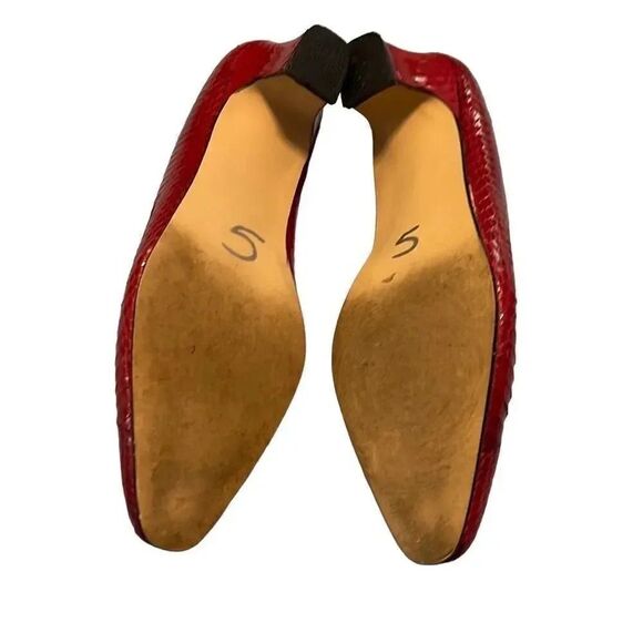 Skyelights red pumps size 7.5 - Picture 7 of 7
